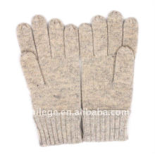 guantes y mitones de lana tejidos invierno cálido mujer